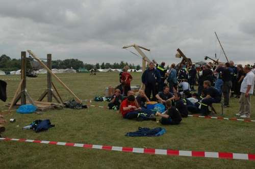 Wettbewerb beim Bundeslager in Wismar.