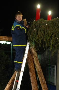 und alle Lampen brennen