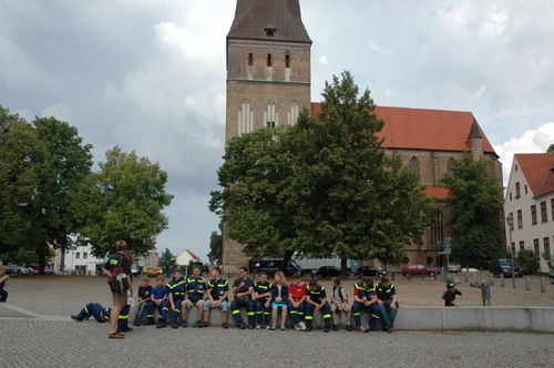 Vor der Nikolaikirche