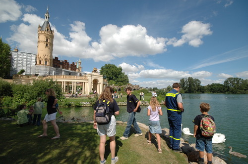 Im Schlosspark am Schweriner See
